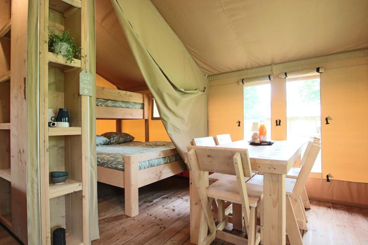 Tente Safari Lodge Ferme Carrique Tardets-Sorholus 외부 사진